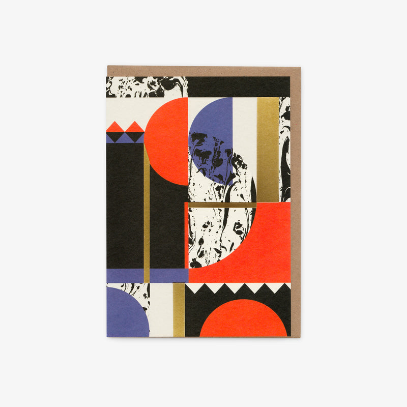Red, Blue and Black Deco