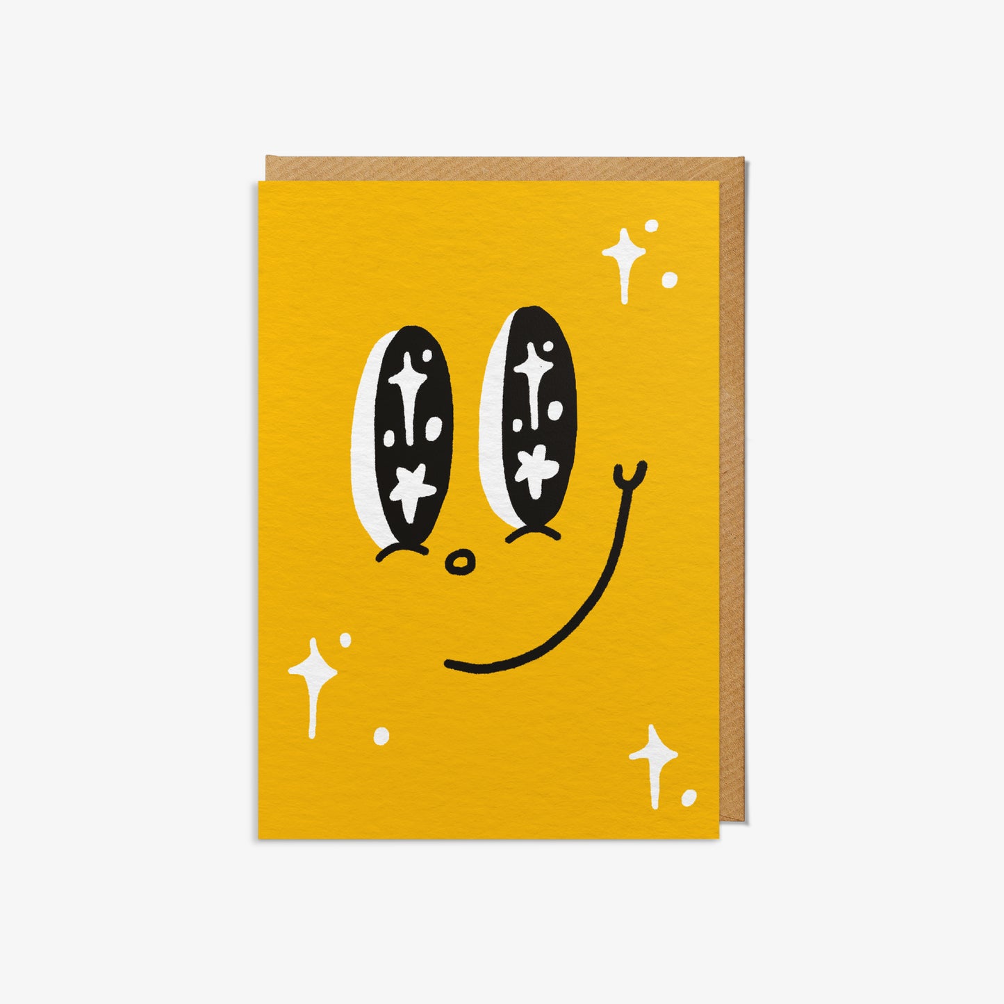 Twinkly-eyed Smiling Face
